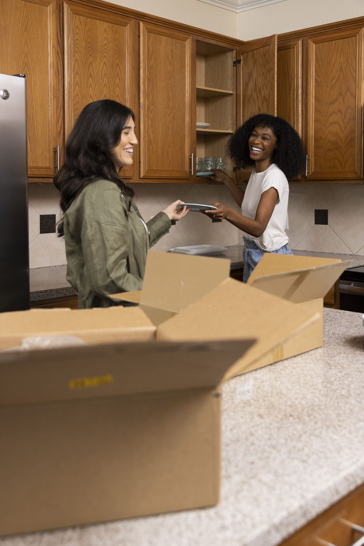 Roommates move in to a Fairfield community